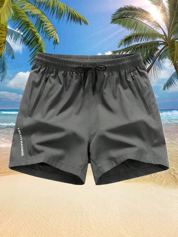 Herren leichte, atmungsaktive und feuchtigkeitsableitende Lässig Shorts für Outdoor-Sport & Fitness, Frühling/Sommer