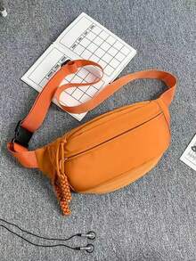 Waterproof Large - Capacity Chest Bag | Minimalist Fashion Design | Perfect For Daily Commute, Travel Adventures, Outdoor Hiking & Streetwear Styles | Lightweight Waist Pack For Men | Ideal For Storing Phones, Wallets, Essentials 2 0s Style Streetwear