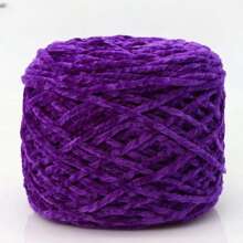 1 Stück 200g Chenillegarn 6mm dick, handgemachtes DIY Gehäkeltes Samt-Effektgarn für Stricken, Schals, Mützen, weiche Decken