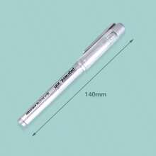 1 Box 3pcs/6pcs 1.0mm Gold Glitter Drawing Markers, White Highlights Pens, Creative Colored Ballpoint Pens For Students School Supplies, Back To School