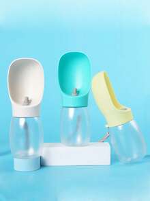 1 件宠物猫狗旅行杯，户外随身饮水瓶，便携式宠物喂水器 - 彩色 - 查看 1