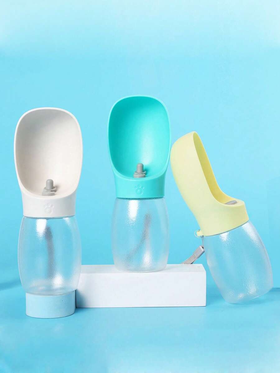 1 件宠物猫狗旅行杯，户外随身饮水瓶，便携式宠物喂水器 - 彩色 - 查看 1