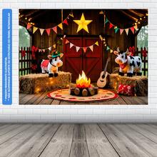 Photographic Panel June Festival Scenery Fabric - FDFJN0127 - View 3