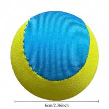 5/6cm High-Quality Outdoor Bouncing Floating Water Bright Color Bouncy Ball TPR Lightweight Beach Ball For Home Very Suitable For Outdoor Swimming Fun In Swimming Pools, Beaches, And Lakeside Areas - Suitable For Adults To Relax In Summer