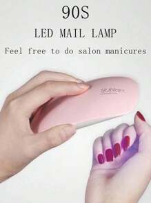 16pcs Half-Cured Gel Nail Stickers, Easy To Apply, Requires UV Light, Long-Lasting, Scratch-Resistant And Smooth Nails - Perfect For Home Salon Quality Nail Art