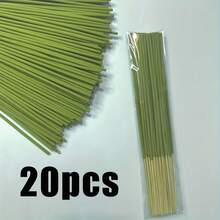 20/50/150 支柠檬草香棒，燃烧时间 40 分钟，人造木质夏季香氛，适用于家庭、露营、庭院和户外活动 - 空气净化和放松，节日装饰（万圣节/圣诞节/复活节/感恩节），户外柠檬装饰，花园驱虫剂，天然外观合成香茅 - 22cm香茅 - 查看 9