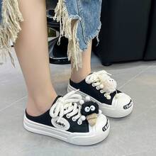 Women Loafers Shoes - Black - View 10