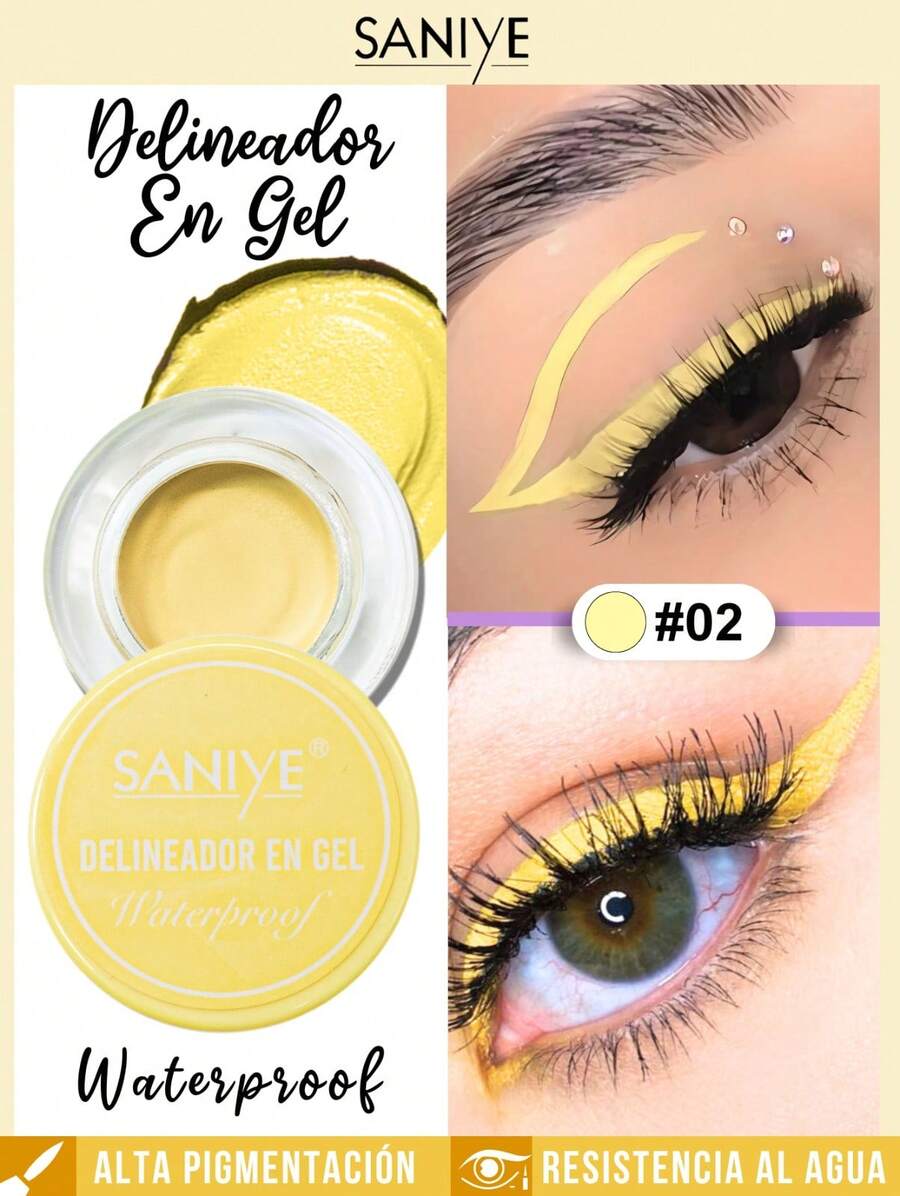 Delineador tonos pastel SANIYE M503
