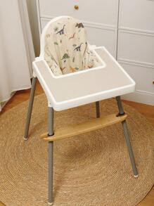 1 Set Baby Hochstuhl Fußstütze aus natürlichem Bambus Holz mit Höhenverstellung, passend für Antilop Hochstuhl, rutschfest und stabil, Baby Hochstuhl Zubehör