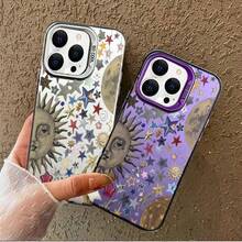 Capa de acrílico fosco para celular Retro Helios    xs max xr 7 8  11 12 13 14 15 16 pro max plus  A12 13 14 30 32 34 50 50 51 52 E S S21 22 23 24 FE Plus Ultra Redmi 12c poco x3 5 6 13c 9 a2 note  9 10 12 13 pro case