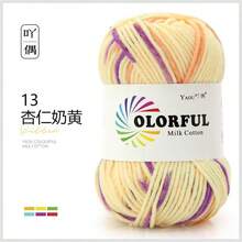 3pcs 100% Nylon Crochet Yarn Balls, Cute Handmade Crochet DIY Doll Apparel Yarn Skeins