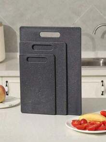 1/3PCS大理石砧板套装家用水果菜板儿童菜板生熟分离切菜板厨房食物切菜板