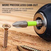 EstiloTendenciaGreenworks Juego De 70 Piezas De ConduccióN Con ClasificacióN De Impacto, Juego De Puntas De Destornillador, Broca Fresada De PrecisióN, Funda Modular, Soporte MagnéTico Para BrocasCalidad PremiumVersióN Mejorada - Juego de destornilladores de 30 piezas - Ver 4