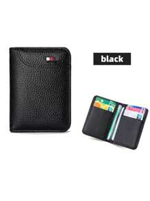 Men's Minimalist Slim Multi-Compartment Large Capacity Card Holder Wallet