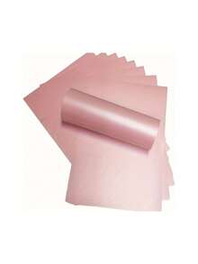 15 Sheets Purple Shimmer Cardstock, A4 Metallic Cardstock Paper, 250gsm/92lb Cover, Double Sided Pearlescent Paper Card Stock For Invitations, Card Making, DIY Crafts School Supplies,Back To School