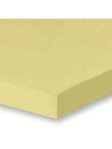 The Foam People Memory Foam Mattress Topper - 2" Deep, Pressure-Relieving Comfort, Enhances Support & Softness, Designed For A Restful And Refreshing Sleep - Yellow - View 2