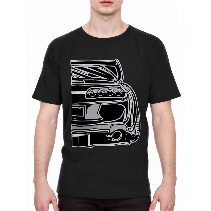 Most Popular JDM Shirt, Car Guy Gift, Car Lover Shirt, Car Enthusiast Gifts, Japanese Car T-Shirt, Race Car T-Shirt, Best Gift For Him, Car Guy Birthday - Black - View 1