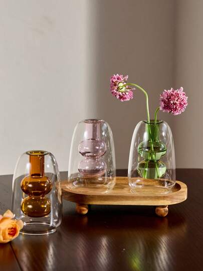 Cirelle 1pc Aromatherapy Diffuser Bottle Transparent Glass Essential Oil Bottles With Fragrance Stick Home Storage Containers Bottle Gifts Birthday Graduation, Rama Table Decor, Living Room Supplies, Bedroom Supplies, Office Room/Study Room Supplies, High-End Restaurants Supplies, High-End Hotel Supplies, B&B Decor, Gifts For Women/Girls/Girlfriend