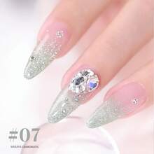 MIANEL 12ML/piezas Esmalte de uñas de gel con purpurina fina de estilo japonés, nueva serie de color rosa brillante de 2025. Esmalte de uñas de gel de color rosa, blanco, marrón y otoño. Requiere lámpara UV para secar. Adecuado para uñas de manos y pies. Perfecto para salones de manicura y uso casero DIY. Regalo para mujeres y niñas. - Ver 6