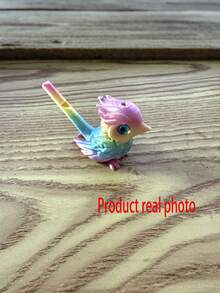 1pc Singing Bird 3D Printed, Blow To Make Bird Sounds After Filling With Water, Perfect Gift For Back To School, Graduation, Birthday (Random Bird Eye Color) - Multicolor - View 13