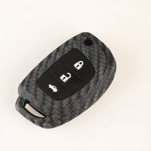 静语琴遥控硅胶汽车钥匙包适用于H-Yundai I30 Ix35 Solaris Azera Elantra Grandeur Ig Accent Santa Fe Verna 2017 2018 Solaris Creta I10 I20 Tucson Elantra - 彩色 - 查看 10