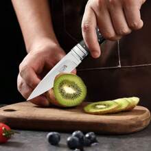 Ensemble de couteaux de cuisine multifonctions - comprend un couteau à désosser, un couteau à fruits, pour le camping en plein air, la découpe de la viande, des fruits et légumes, le barbecue