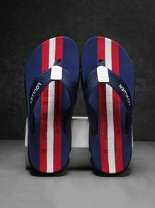 Men's Flip Flops, Men's Casual Beach Slippers, Fashionable Indoor/Outdoor Slippers