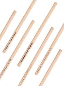 5/10pcs Personalized Hexagonal Wooden Pencils, Sketching Drawing Writing Practice Stationery, Suitable As Back To School, Wedding, Team Events, Holiday, Birthday Gifts