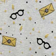 Harry Potter Dress | Hogwarts Letter & Harry's Glasses Girls' Summer Dress | Kids' Dresses | Fast UK Delivery Shipping | Trusted UK Seller | Great Gift For Kids | Perfect For Halloween, Birthdays And Christmas - Grey - View 3