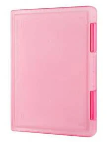 1/2pcs Simple Desk File A4 Document Box, Multi-Color A5 Paper Storage Plastic Transparent Bill Organizer Box, Office/Student Supplies School Supplies, Back To School