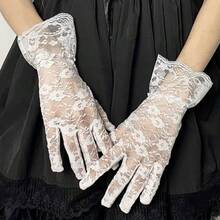 Fox Cosplay Costume Accessories-Fluffys Fox Mask Foxes Tail And Lace Gloves Carnival Party Party Props Halloween