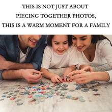 1 定制照片配相框或拼图,个性拼图,毕业季个性图案定制拼图,情侣肖像拼图,旅行记忆照片拼图,周年纪念定制照片,毕业班级照片拼图,家庭团聚定制拼图,节日定制拼图礼物,木制创意DIY礼物,情侣亲子家庭纪念生日礼物 - 彩色 - 查看 5