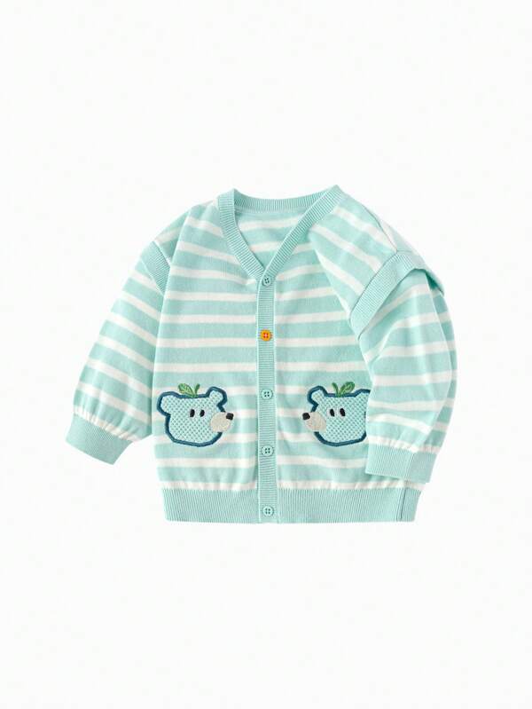 Balabala Jungen Strick-Cardigan - 2025 Neuer Kleinkind-Pullover Niedlich & Stylish