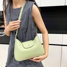 2025 New Fashion Simple Minimalist Baguette Shoulder Bag, Summer - Multicolor - View 5