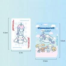 Sanrio Sanrio Cinnamoroll Official Licensed Cute Cartoon Series Playing Cards, Featuring The Adorable Sanrio Family Characters, Vibrant Colorful Design, Fun Casual Entertainment Board Game Cards, Great For Family Interaction, Friends Gathering, Multi-Player Enjoyment