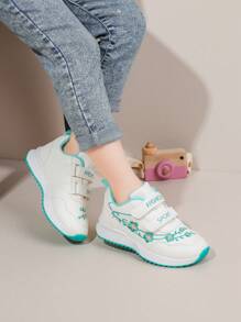 Zapatos deportivos impermeables con suela blanda y antideslizante para niñas, zapatillas de running ligeras, nuevo diseño de primavera y otoño 2025