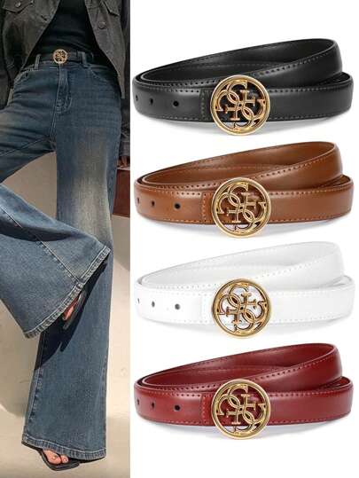 1/2/3 New Women's Multi-Functional Belts, Suit Fashion Accessories, Business Casual Jeans Dress Belts, Women's Gift Belts Fall, Autumn, Halloween
