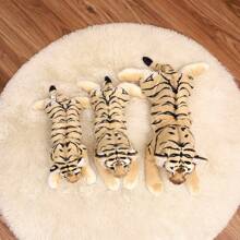 Simulation Lion Leopard Stuffed Animal Soft Large Forest Plush Toy For Children Cute Jungle Plush Doll Birthday Gift Boy Girl Room Sofa Car Ornaments 15 Inches / Halloween Plush Toy