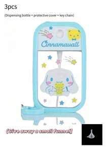 Sanrio 1PC/3PCS Dispensing Bottle, Mini Spray Bottle, 50ml Card Perfume Spray Bottle, Water Replenishing Spray Bottle, Portable Travel Spray Bottle Accessories