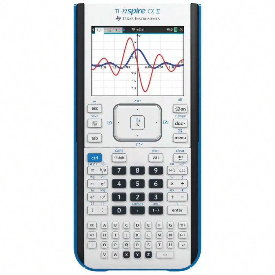 Graphing Calculator - TI-Nspire CX 2 Advanced Math Tool - 1 - View 1