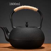 1 件铸铁茶壶，适用于炉灶使用，用于散叶茶和茶包 回到学校