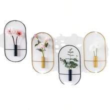 艺术花瓶房间装饰北欧壁挂花器墙壁挂件背景墙时尚家居墙面装饰花瓶