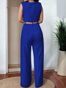 女士连体裤 - Azul Rey - 查看 2