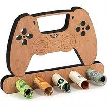 Original Birthday Money Gifts, Wooden-Game Consoles, Graduation, Shopping, Gifts, Valentine's Day, Fishing And Other Theme Wallet Gifts-Game Controller Gifts-Wooden Gifts-Gifts For Men And Women - Wood Color - View 5