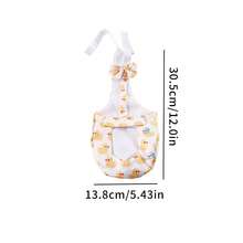 Goose Diapers Pet Chicken Diapers Duck Breathable Fabric Loose Tight Belt Design Diapers Pet Chicken Diapers Washable Nappy Adjustable Bowknot Clothes Chicken Duck Vest Hen Belt Pet Harness Matching Collars Bow Comfortable Leads Breathable Poultry Supplies - Multicolor - View 9