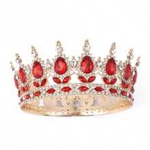 1 chiếc vương miện pha lê lớn sang trọng dùng để trang trí bánh sinh nhật. - Nhiều màu - Xem 18