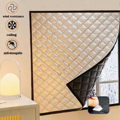 Warm Curtains, Cold And Heat Insulation, Window Screens, Sun Shading, Sound Insulation, Double Thickened Warm Curtains