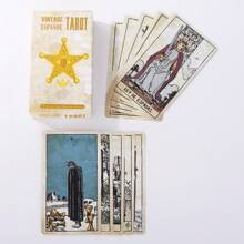 Baraja de Tarot vintage de estilo español misterioso - Libera el poder de la adivinación, 78 cartas para principiantes