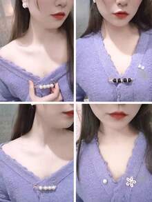 8个女士围巾夹别针，中东风格，适合搭配连衣裙