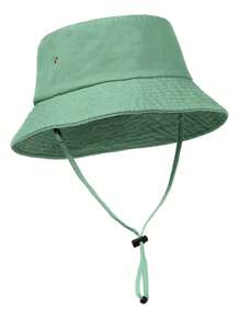 1 Pieza Sombrero de cubo con protección solar UPF para niños pequeños, sombreros de verano suaves y ligeros como una nube para niños y niñas de 2 a 9 años para la playa